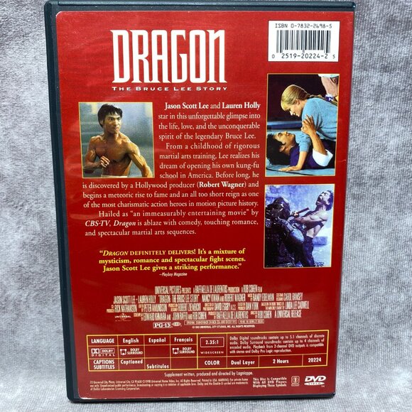 Bruce Lee Master Collection 5-Disc Set & Dragon Story (Widescreen) DVDs - Picture 8 of 8